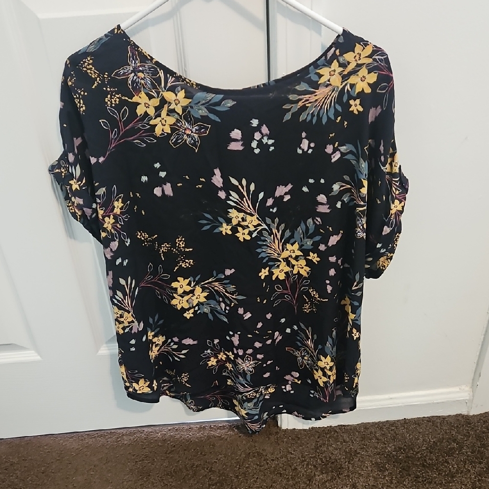 Maurices Floral Blouse